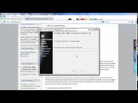 how to install qtp patch