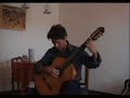 Bach on Classical Guitar - Gavotte I & II