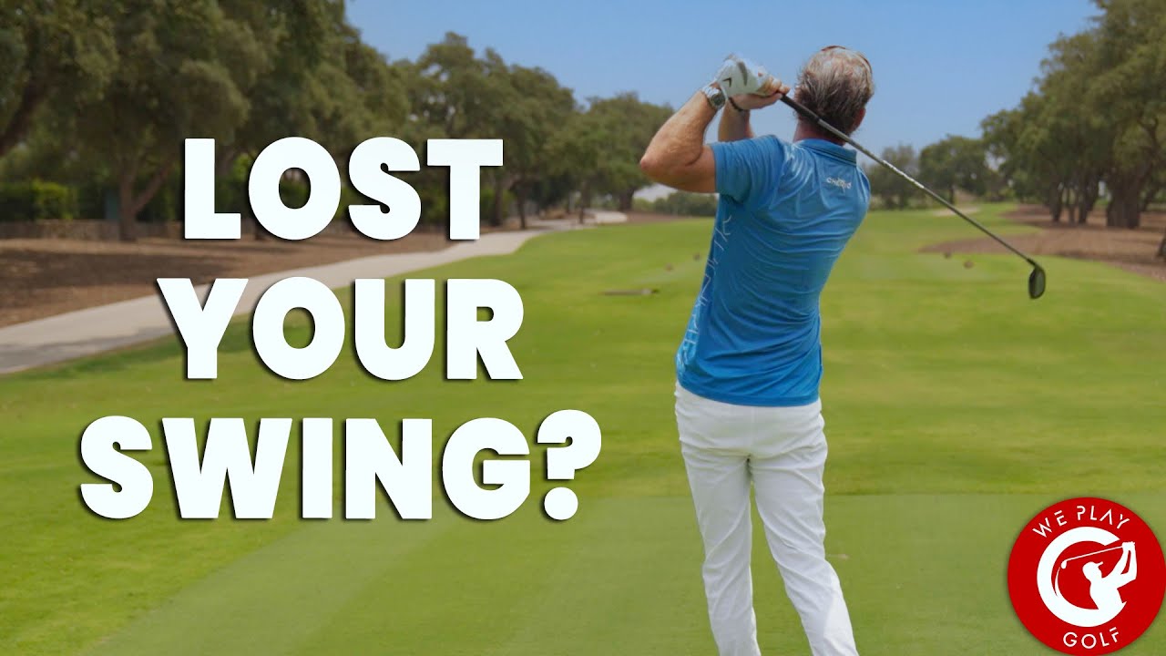 Did you lose your golf swing? It is not gone! Here's how you get it back!