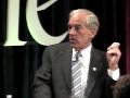Ron Paul's full interview by an overflowing room of Google employees.