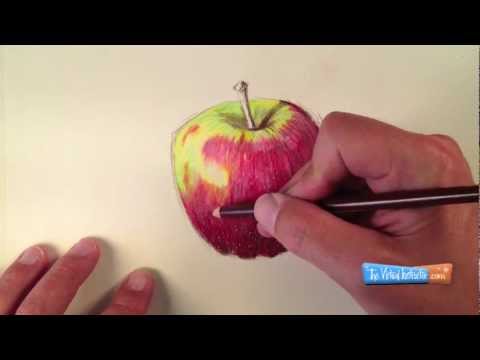 how to draw with colored pencils