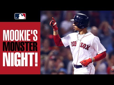 Video: Mookie's 4-hit, 2-homer, 5-RBI game at Fenway