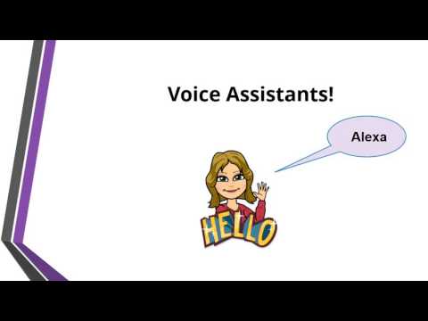 Thumbnail image for video titled 'Voice Assistants- Exploring Alexa, Siri, Galaxy And Google!'