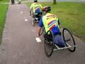 Tourtocht Handbikers OWC 2008