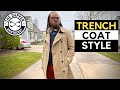 Banana Republic Factory Men's Trench Coat