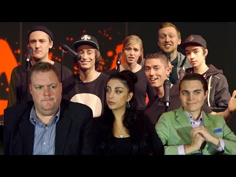 YouTubers på Raw Comedy Audition