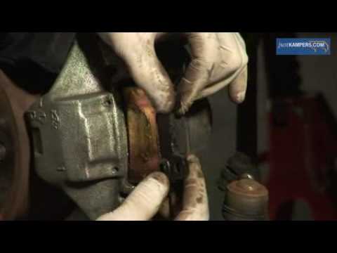 How to replace the front Disc Brake Pads on your VW T2 Campervan