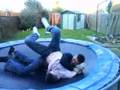 trampoline fight