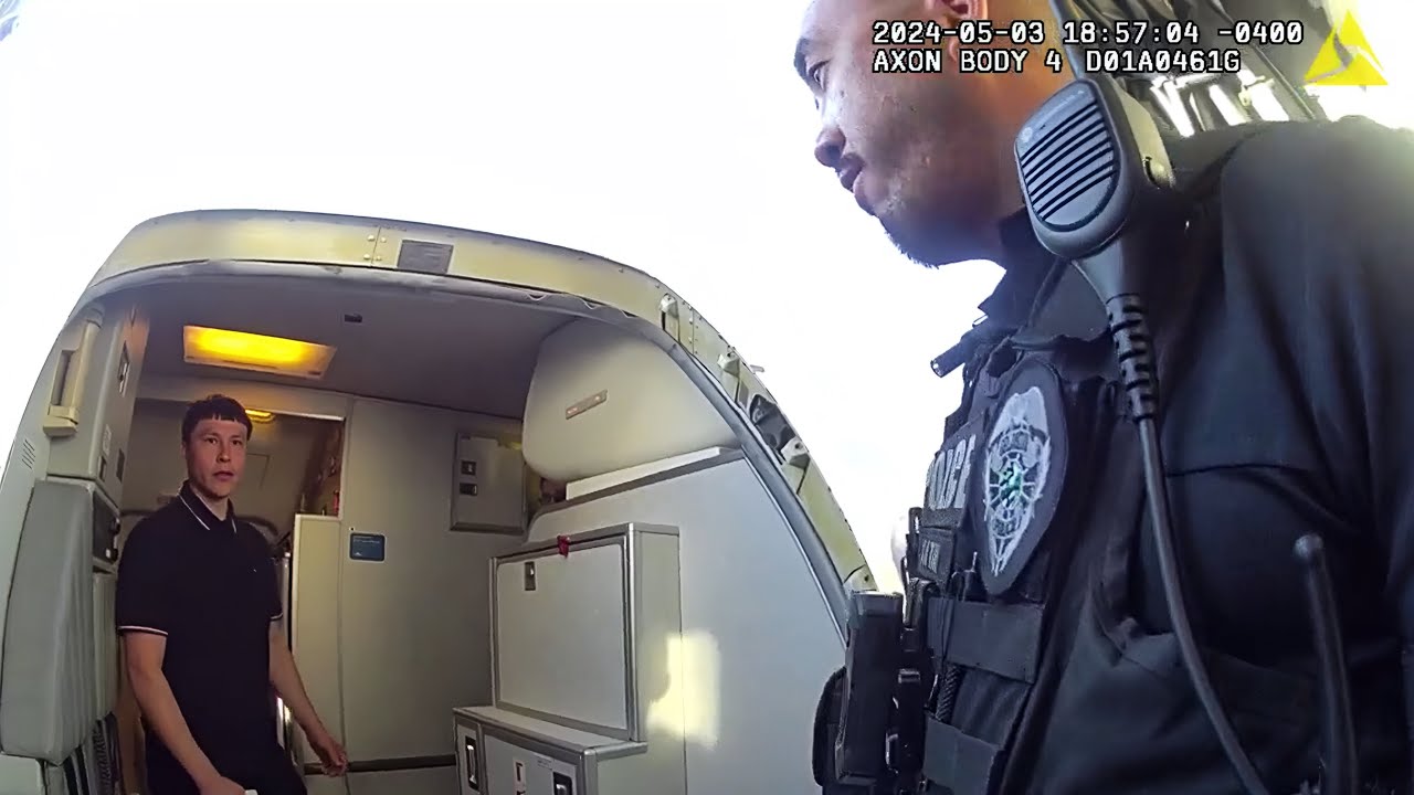 Out-Of-Control Passenger Fights Cops After Getting Kicked Off Plane