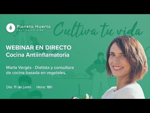 Webinar Cocina Antiinflamatoria