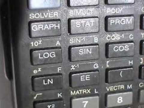 Dr. Altman Using Calculator