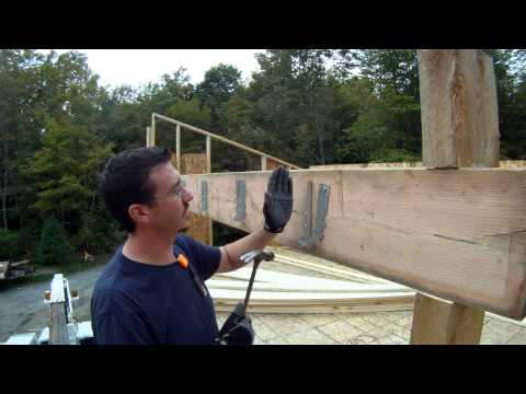 how to fasten a joist hanger