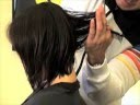 Online Hair School Triangle Hair Cut  (Part 2)