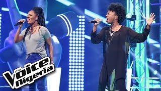 A’rese vs Flourish sing ‘Stronger’ / The Voice Nigeria 2016