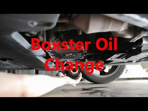 Porsche Boxster Oil Change