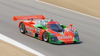 1981 - 1991 FIA Mfg. Championship IMSA GTO/GTP Cars - Rolex Monterey Motorsports Reunion by Motor Trend
