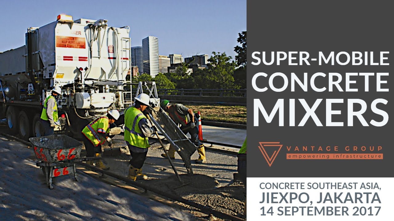 Super-Mobile Volumetric Concrete Mixer