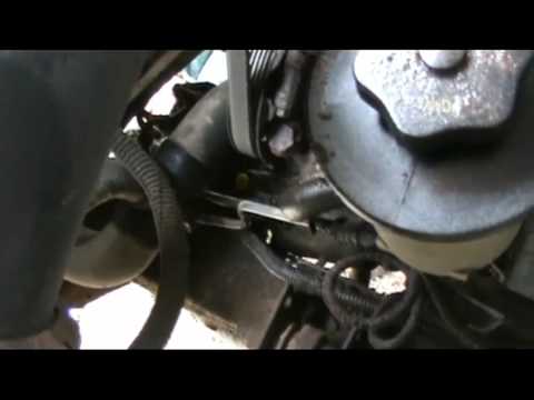 Ford Lower Power Steering Hose Replace