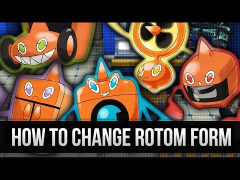 how to turn rotom into rotom w