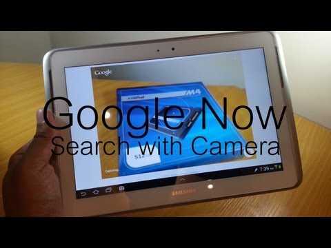 how to google search with camera
