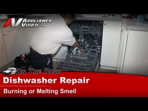 how to get the smell out of a dishwasher