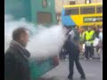 another part of dublin bus on fire!wen de fire brigade fuckers were showin de concern!!