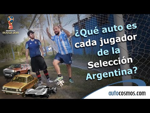 ¿Qué auto es cada jugador de la Selección Argentina?