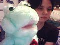 shawna and a frog