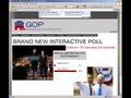Screen shots of a RIGGED GOP Poll