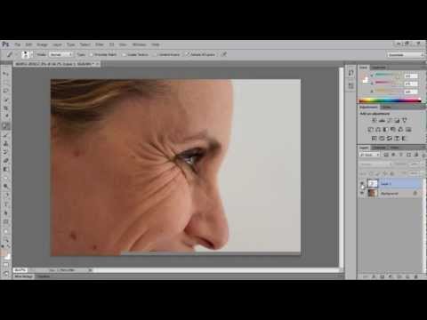 how to remove wrinkles in photoshop
