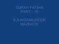 QURAN TRANSLATION IN TAMIL SURA FATHIA 10 (TAFSEER) BY HAZRATH K.A.NIZAMUDEEN MANBAVEE