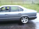 bmw e34 m535i burnout