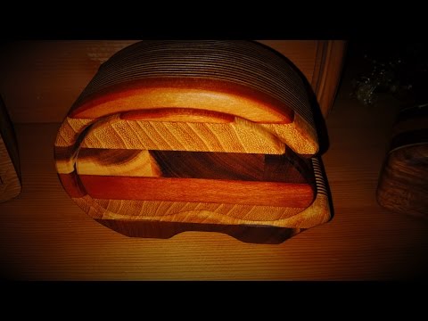 Bandsägen Box Bandsaw Box Schmuckkiste Schmuckschatulle ToSaLignea