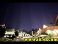Norway Does It Again LIGHT PILLARS (Dec 18th 2009).flv