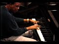 From November 1995, his fist visit to the States, this video captures the Cuban piano giant (both literally and figuratively) giving a demonstration at the Kasimoff Bluthner store in Los Angeles of how he's adapted some of the bata drum rhythms from his home island to the piano. Then he finishes off with a solo tour-de-force that clearly demonstrates his mastery of the instrument. Visit the Portable Universe website at : www.portableuniverse.tv