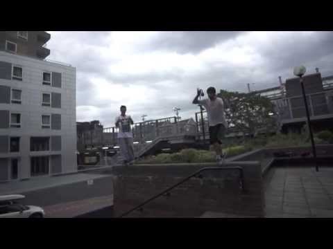 Jaydn Clark sideflip precision bail slow motion