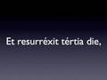 Credo in Latin