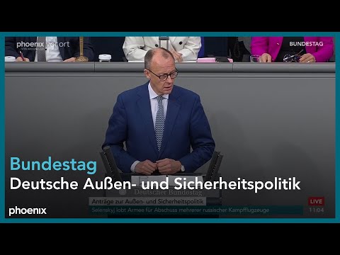 Bundestagsdebatte zur deutschen Außen- und Sicherheitspolitik auf Antrag der CDU/CSU-Fraktion am 22.02.2024