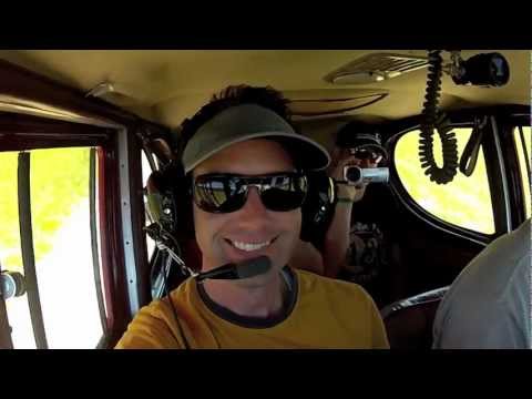 Plane - Crash at 2:44 This is unprecedented footage of a small airplane crash from inside the cockpit from two different views. Miraculously, everyone survived. The ...
