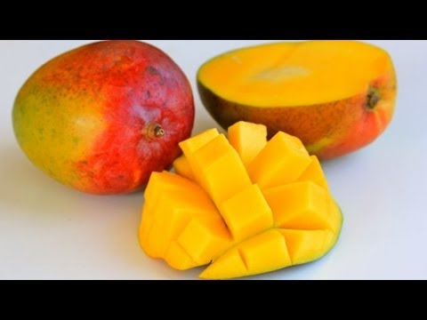 how to properly cut a mango