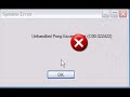 Pong Error Pong Error