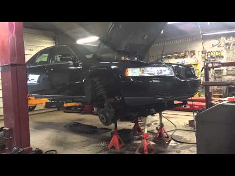 1999 Cadillac Seville engine removal.