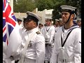 Royal New Zealand Navy Charter Parade Takapuna North Shore City