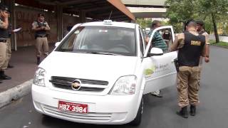 VÍDEO: Operações da PM ajudam a evitar crimes contra taxistas