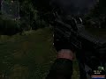 sgt. nick fury.....getting in a little trouble visiting chernobyl and loving it. just a movie i made to show off the excellent game s.t.a.l.k.e.r., with the excellent faiakes mod. i highly recommend buying this game, and this mod is a must for making the game feel more like a traditional fps and realistic weapons, as well as many game enhancements, such as very dark nights and matching ai. (the ai is almost as blind in the dark as you....almost) yes it really is that dark, with just the flashes of lighting to find the enemy at times. (you may need to put in fullscreen in order to see much more then black) nothing like playing a little murder in the dark in a thunderstorm. unfortunately the conversion of video doesn't do it justice.