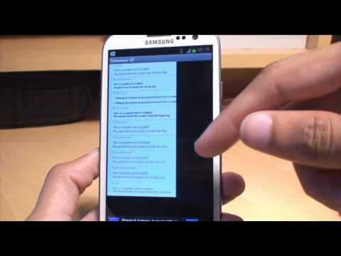 How to Change Custom Fonts on Samsung Galaxy S3 Ice Cream Sandwich (ICS)