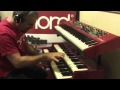 CLAVIA NORD STAGE 2 + NORD C2 ORGAN ''VOODOOCHILD'' JIMI HENDRIX EXAMPLE 3