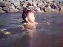 Alexys at the beach