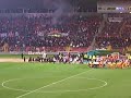 AC Milan vs B'Kara - Players come out