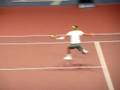 Swiss Indoors Basel 2008 Volley Point of Lopez Vs Blake